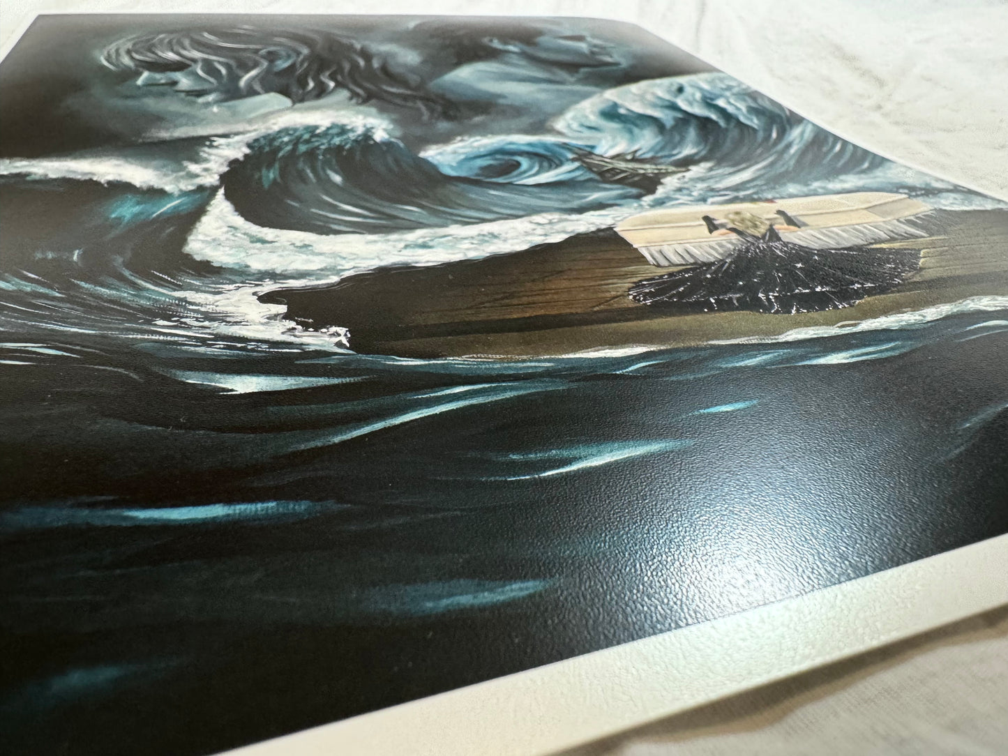 “My Tears Ricochet” print