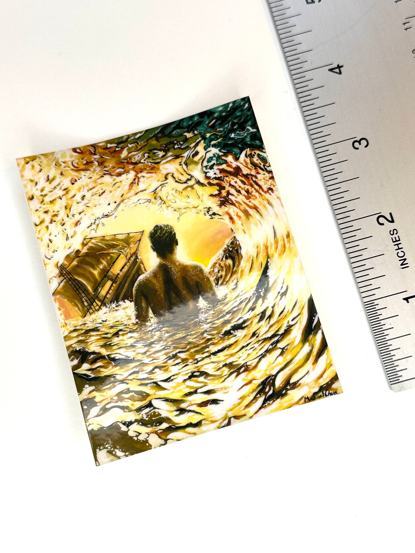 “Gold Rush” sticker