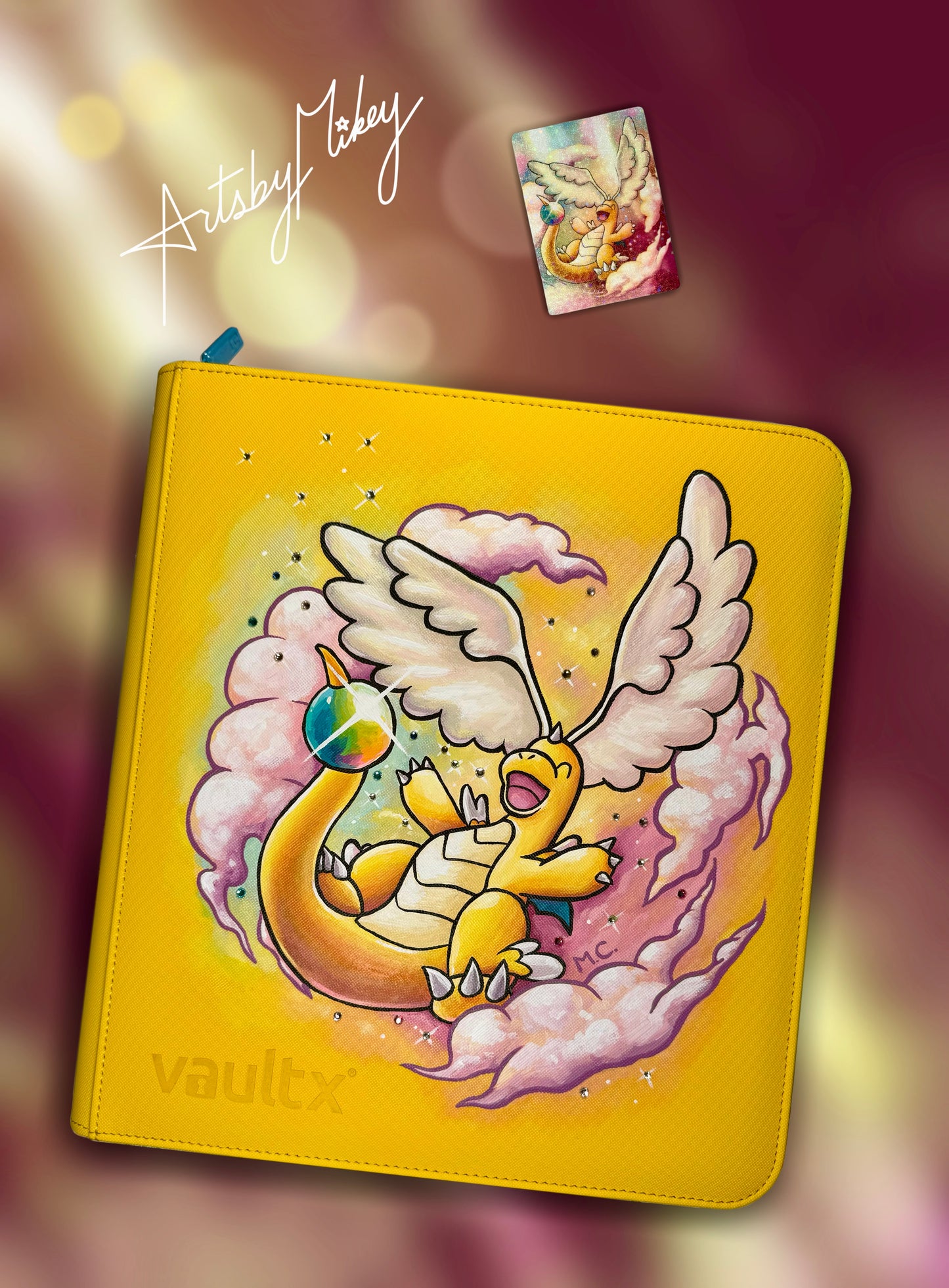 Mega Dragonite Art Trading Card