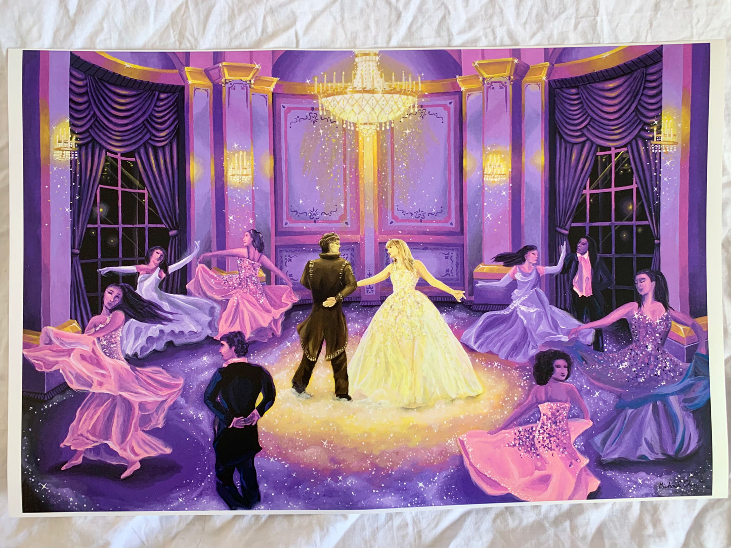 “Enchanted” print