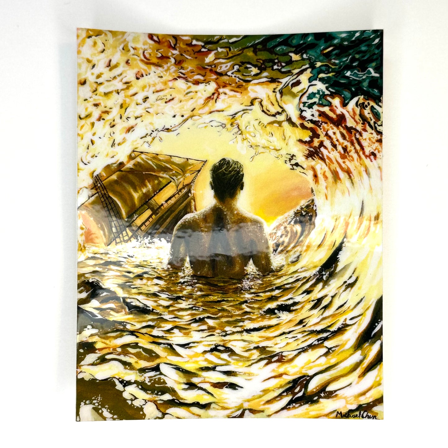 “Gold Rush” sticker