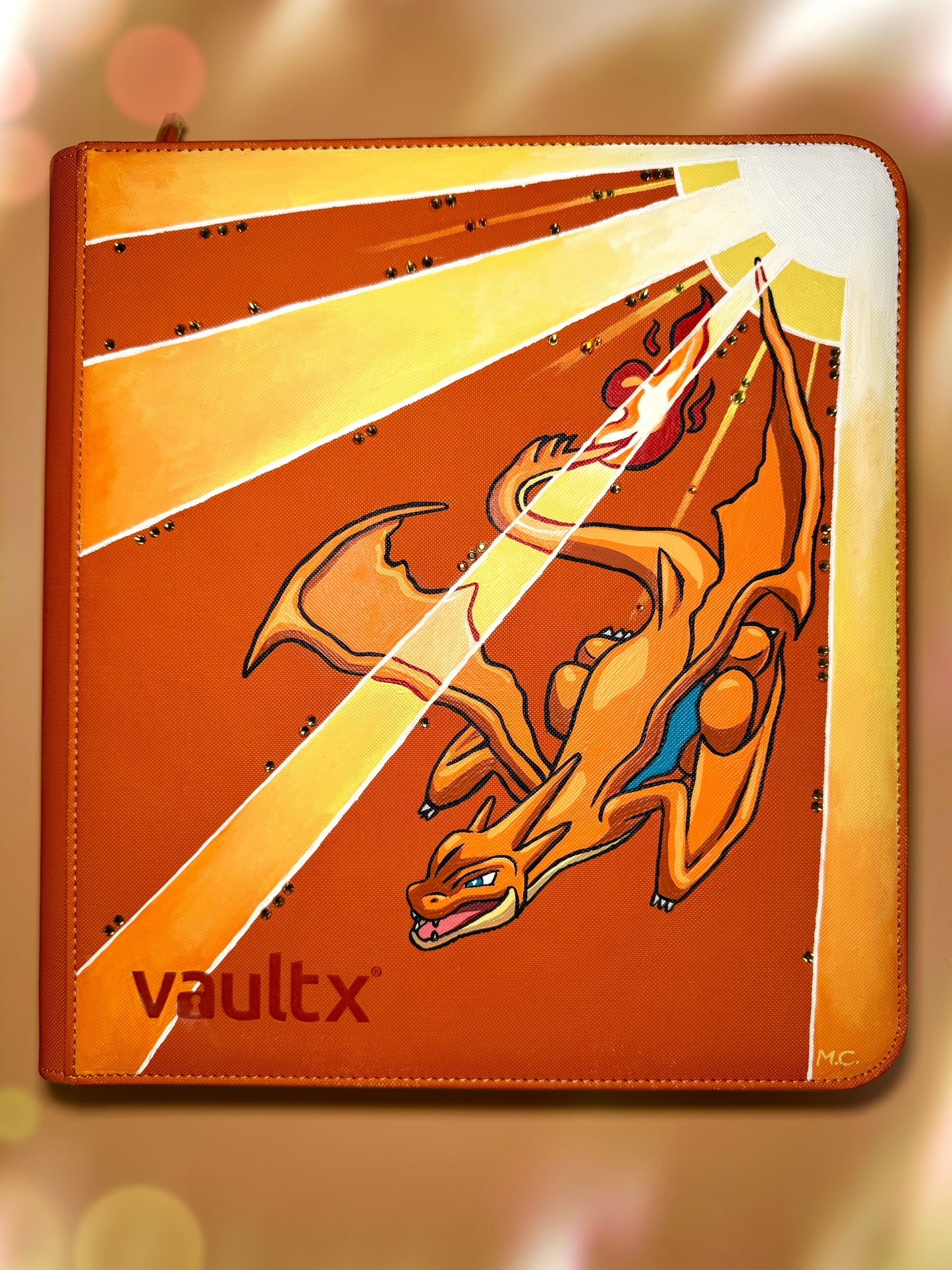 Mega Charizard Y 12-Pocket Binder