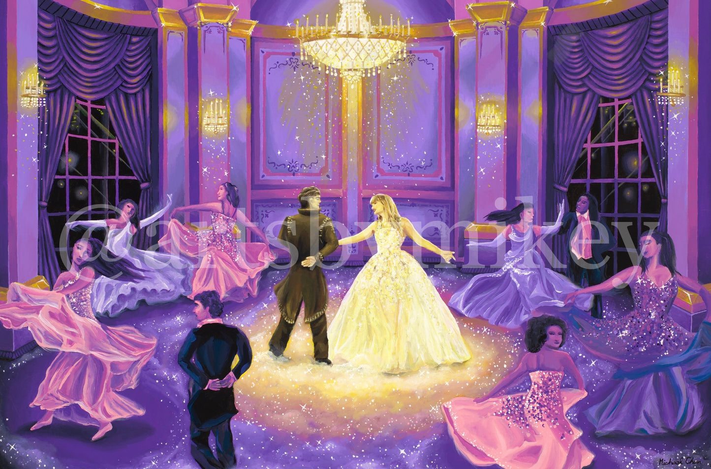 “Enchanted” print