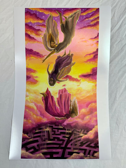 “Labyrinth” print