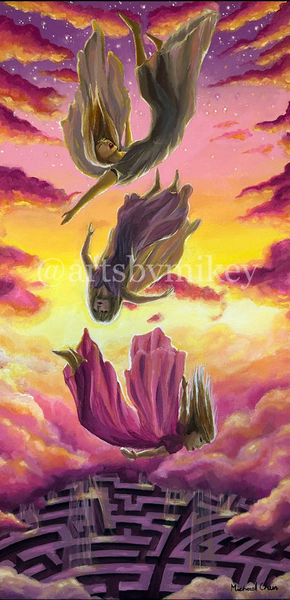 “Labyrinth” print