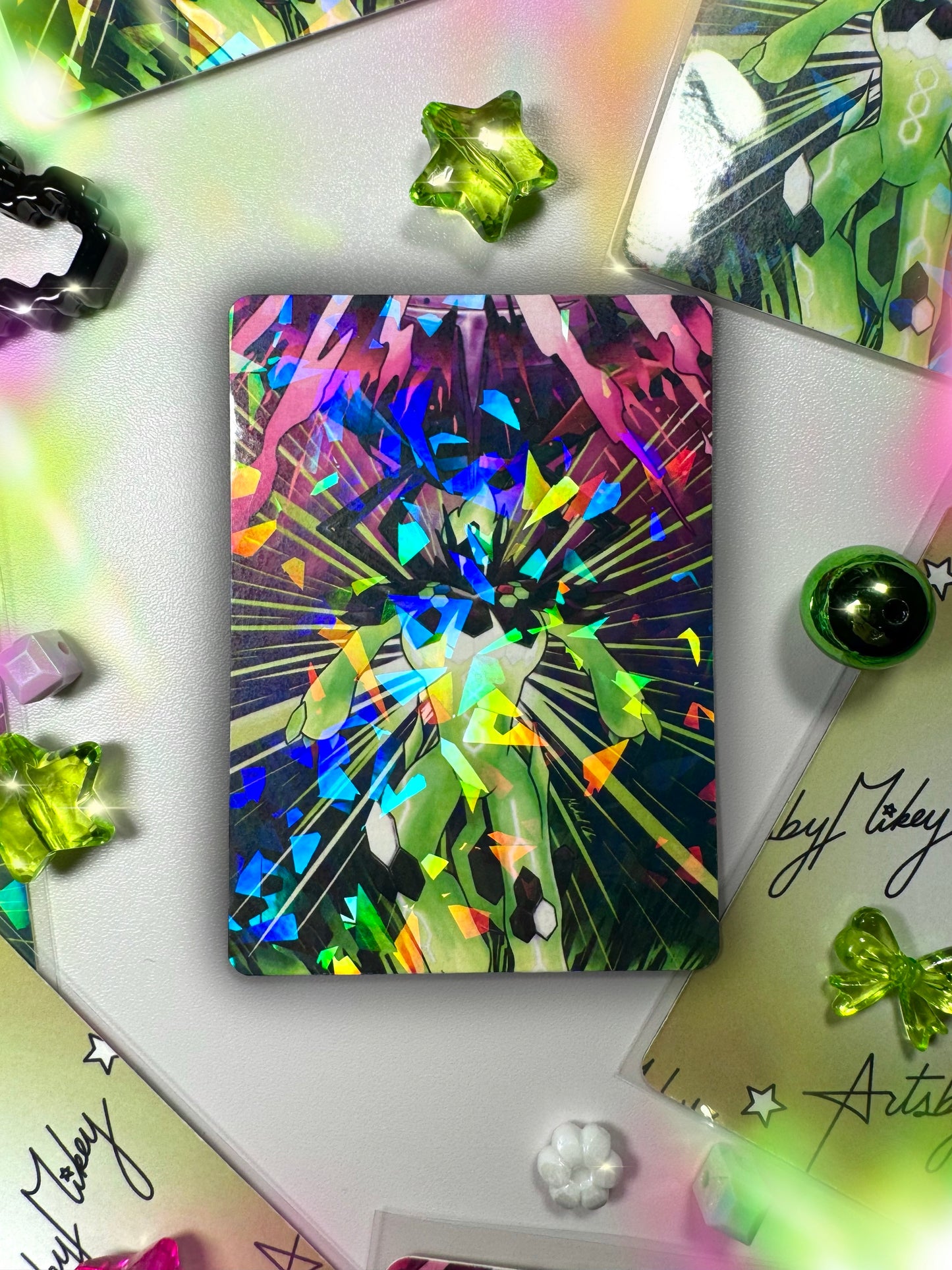 Mega Zygarde Art Trading Card