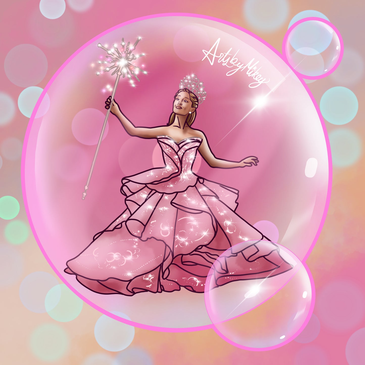 “Glinda’s Bubble” sticker