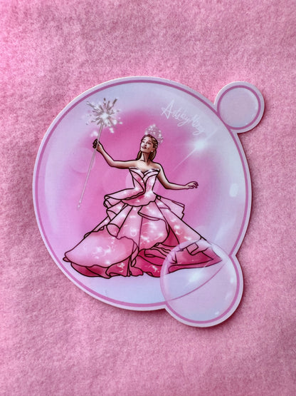 “Glinda’s Bubble” sticker