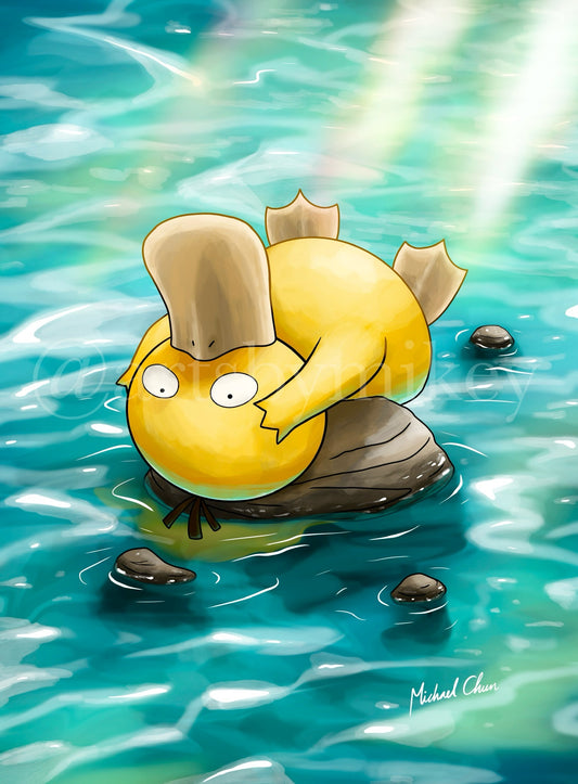 Psyduck Art Trading Card