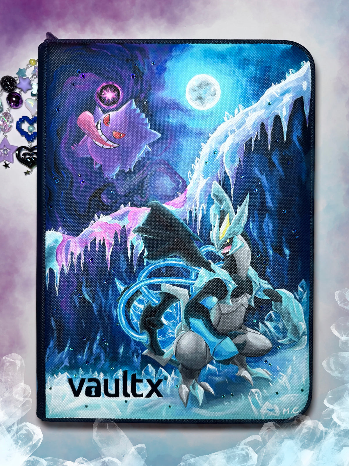 Gengar and Black Kyurem 9-Pocket Binder