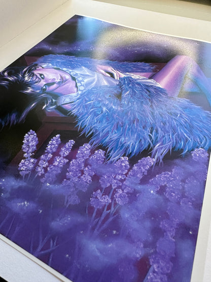 “Lavender Haze” print